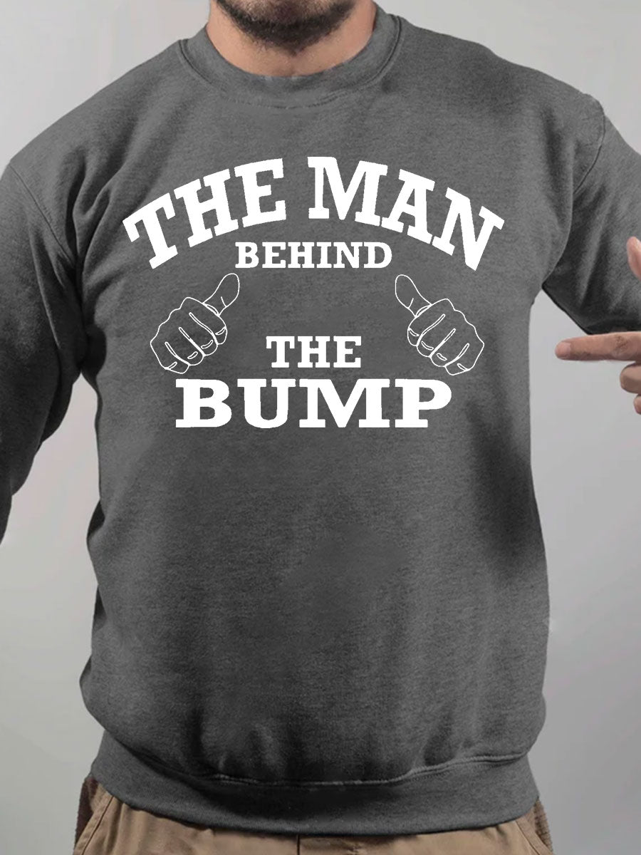 The Man Behind The Bump Daddy Shirt