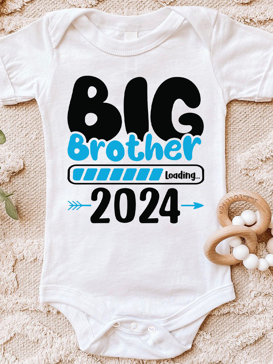 Big Brother/Sister 2024/2025 Cute Family Matching Shirt