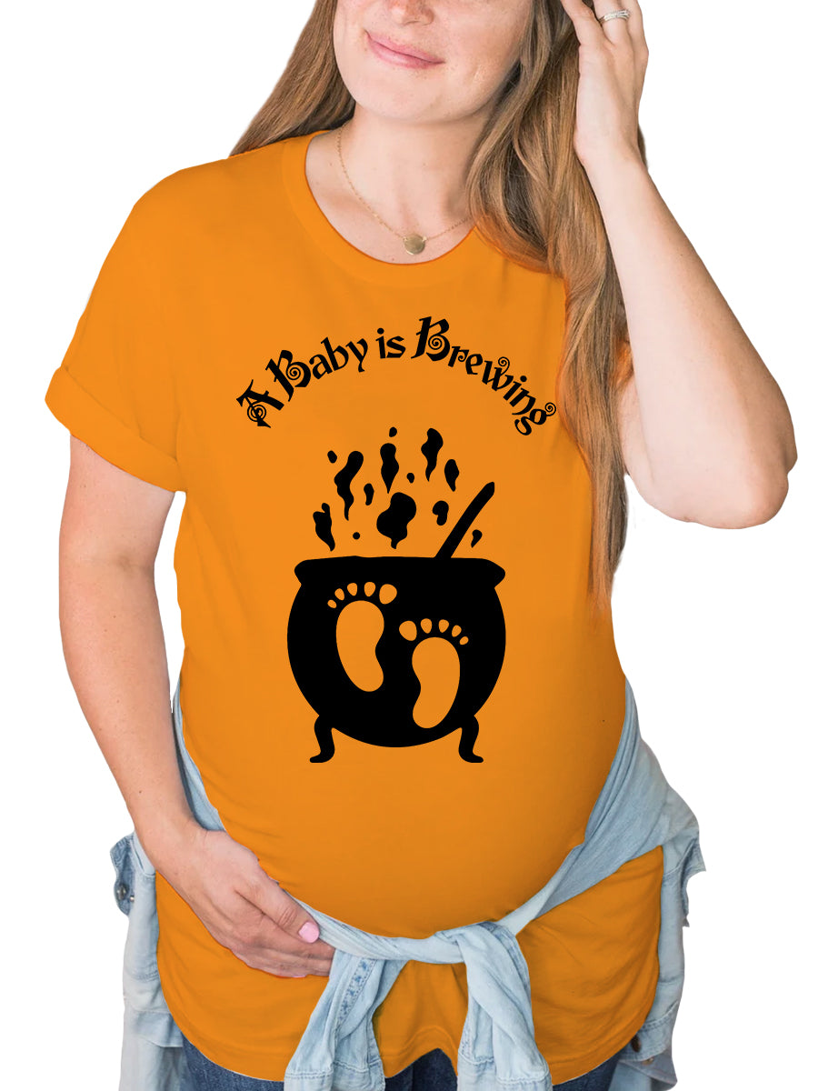 A Baby Is Brewing Maternity Shirt