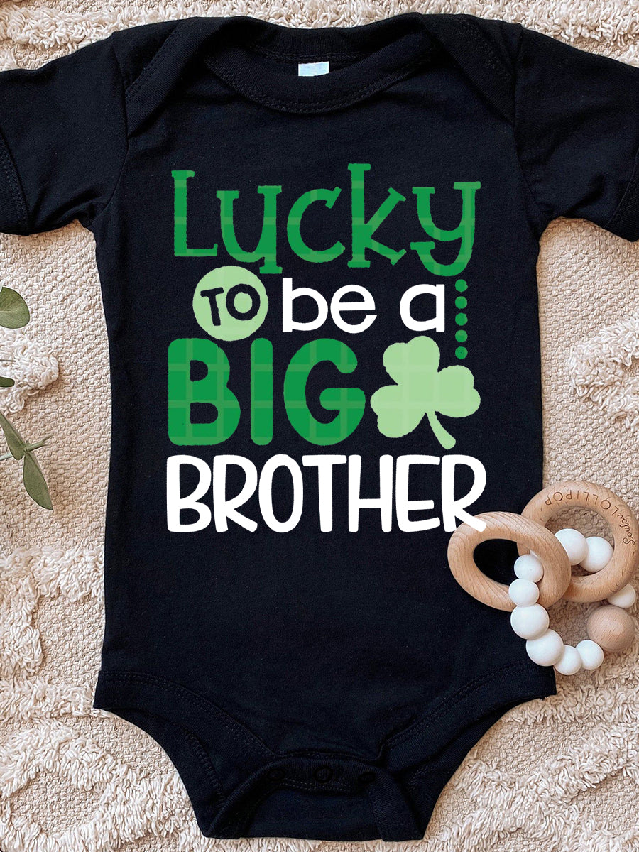 Lucky To Be A Big Bro&Sis Family Matching Shirt