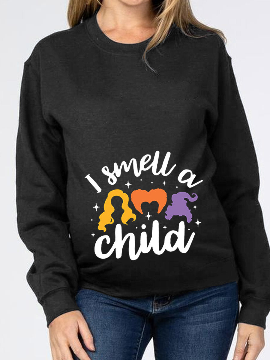 I Smell A Child Maternity Shirt