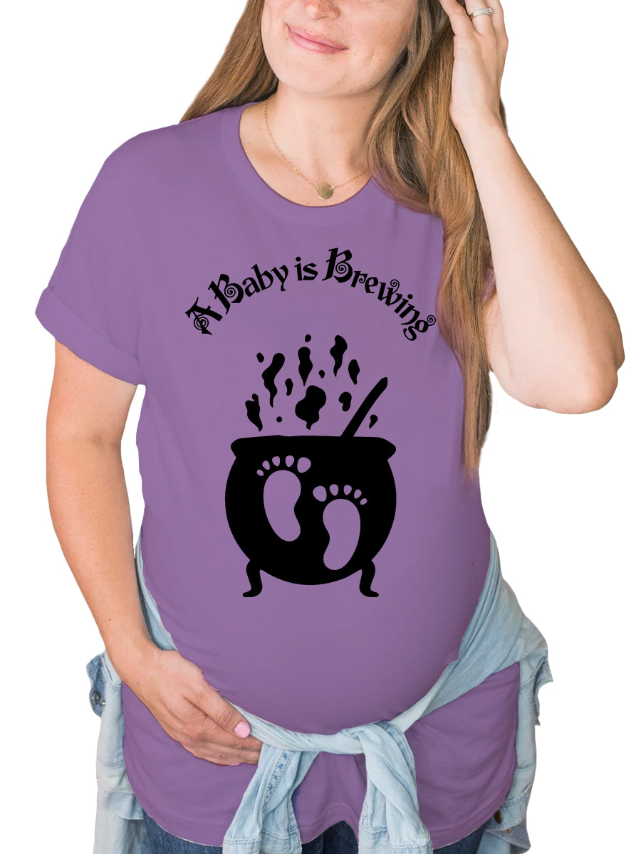 A Baby Is Brewing Maternity Shirt