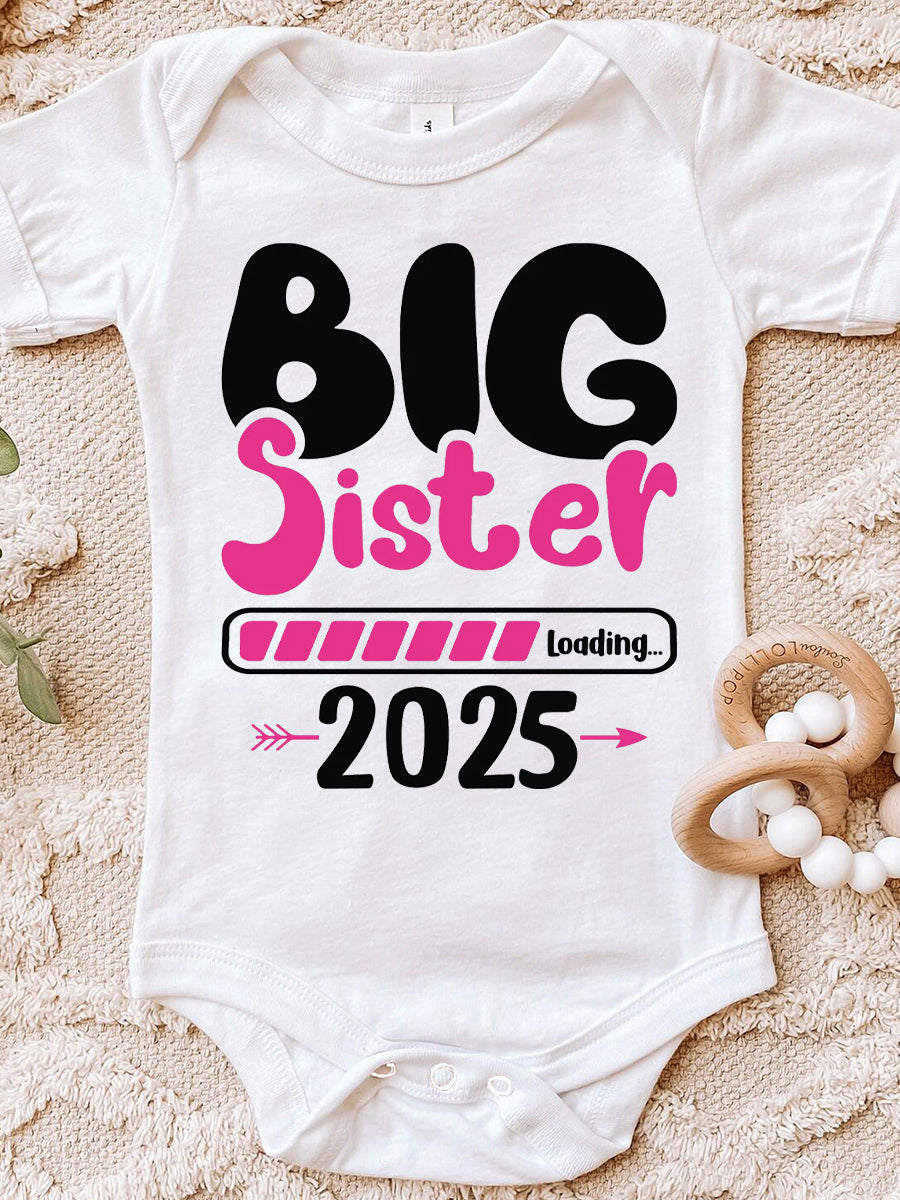 Big Brother/Sister 2024/2025 Cute Family Matching Shirt