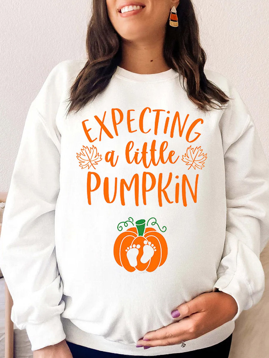 Expecting A Little Pumpkin Maternity Shirt