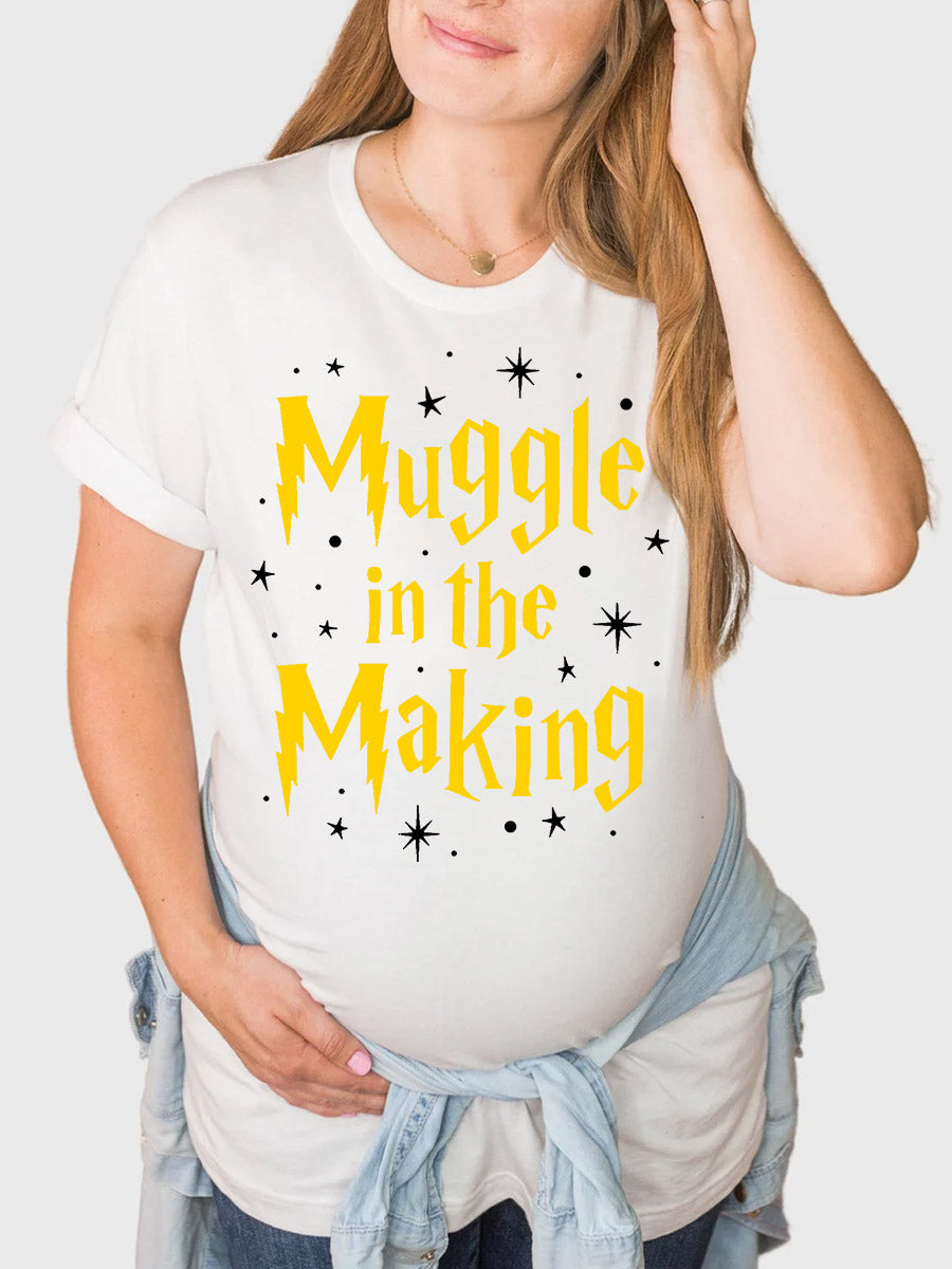 Muggle In The Making Maternity Shirt