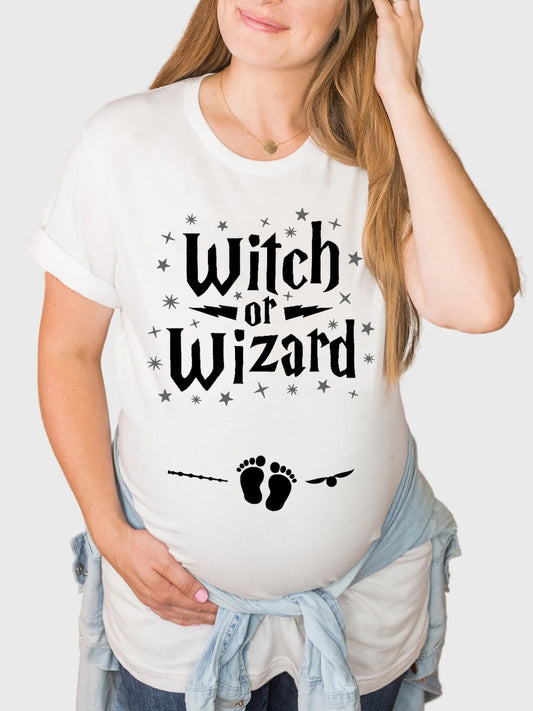 Witch Or Wizard Maternity Shirt