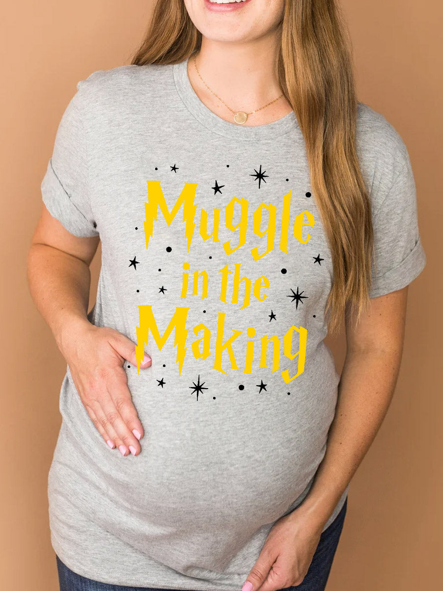 Muggle In The Making Maternity Shirt