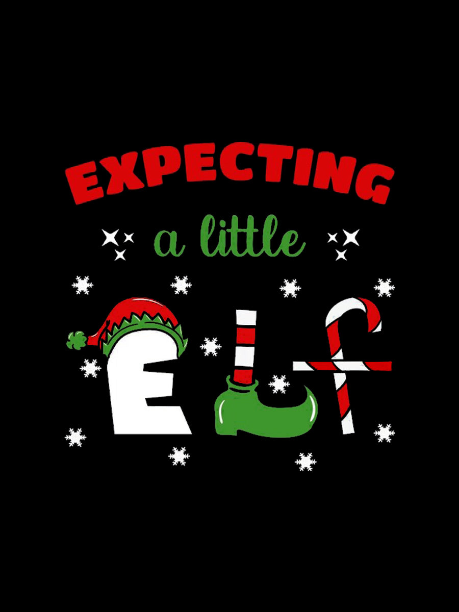 Expecting A Little Elf Maternity Shirt