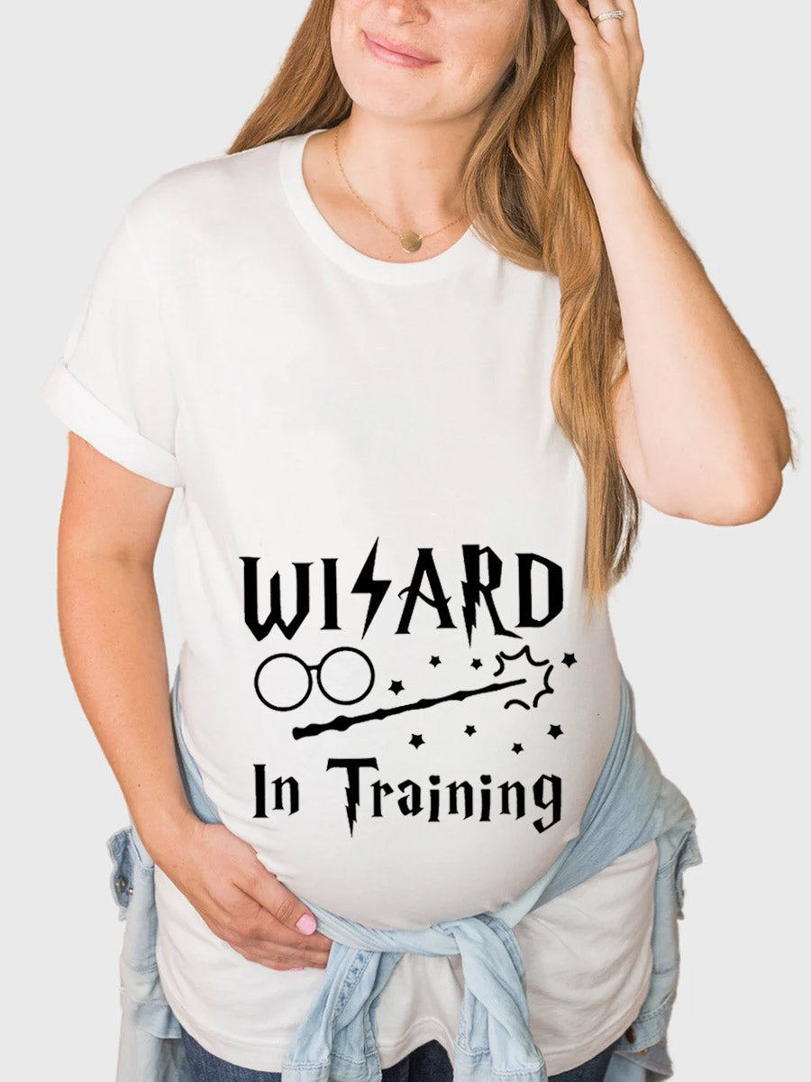 Wizard In Training Maternity Shirt