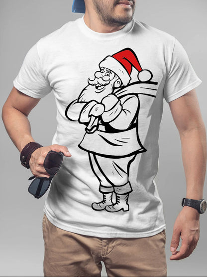 Santa Baby Couple Christmas Maternity Shirt