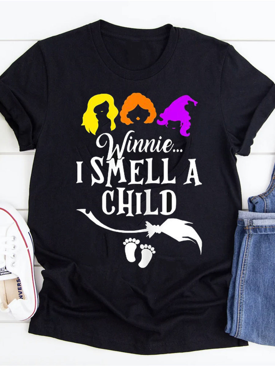 Winnie I Smell A Child Funny Maternity Sweatshirt