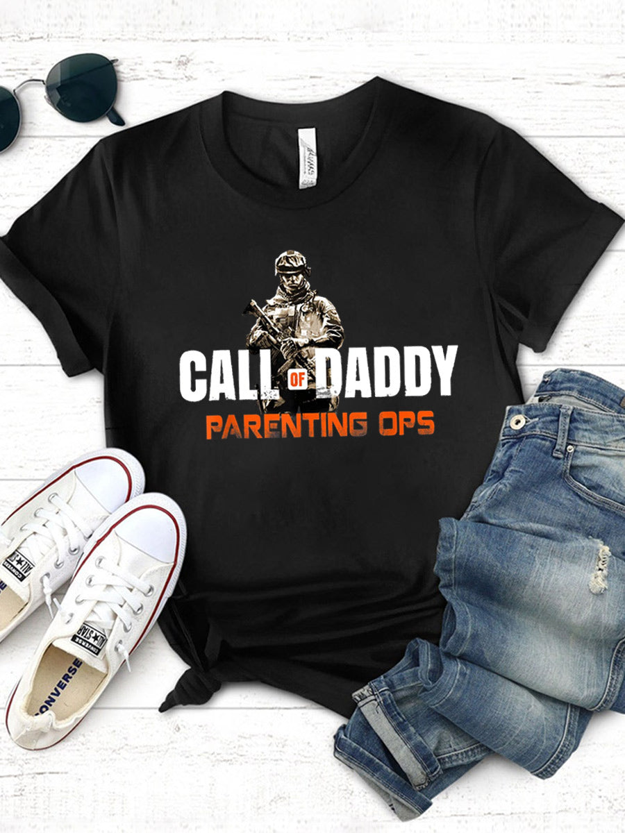 Call of Daddy Parenting Ops Daddy Shirt