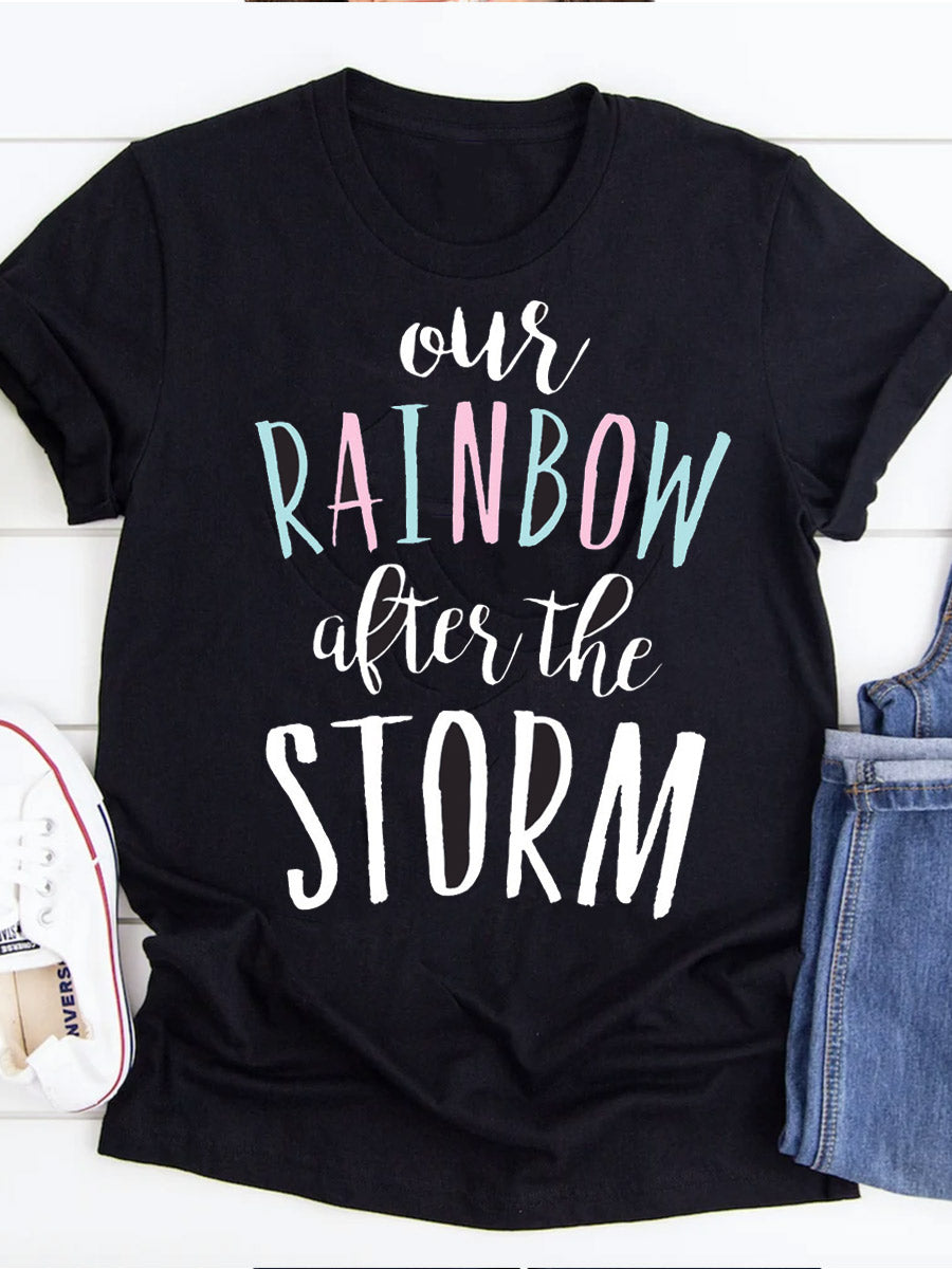 Our Rainbow After The Storm Maternity Shirt