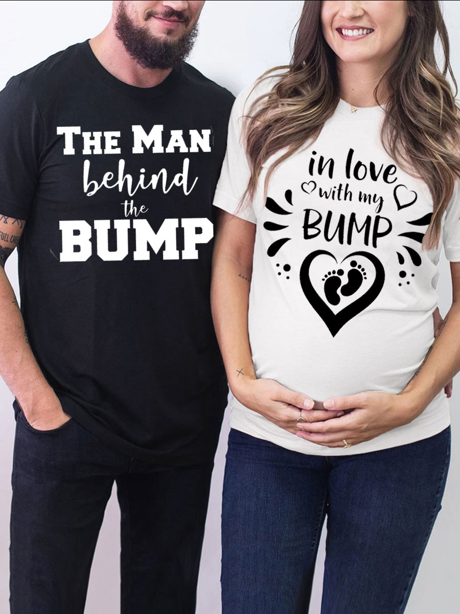 In Love With My Bump Couple Maternity Shirt