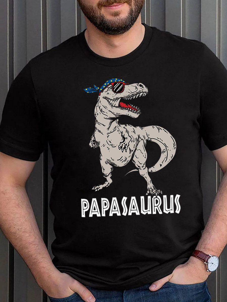 Papasaurus Daddy Shirt