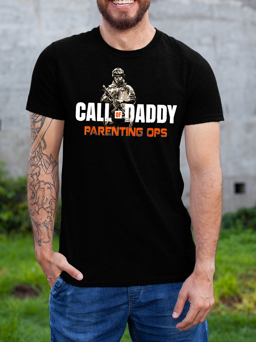 Call of Daddy Parenting Ops Daddy Shirt