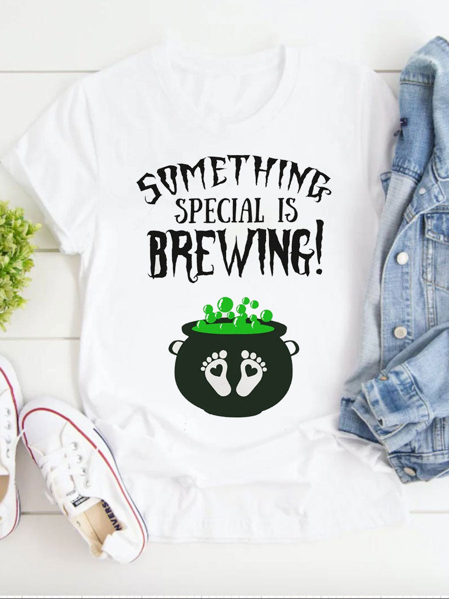 Something Special Is Brewing Maternity Shirt