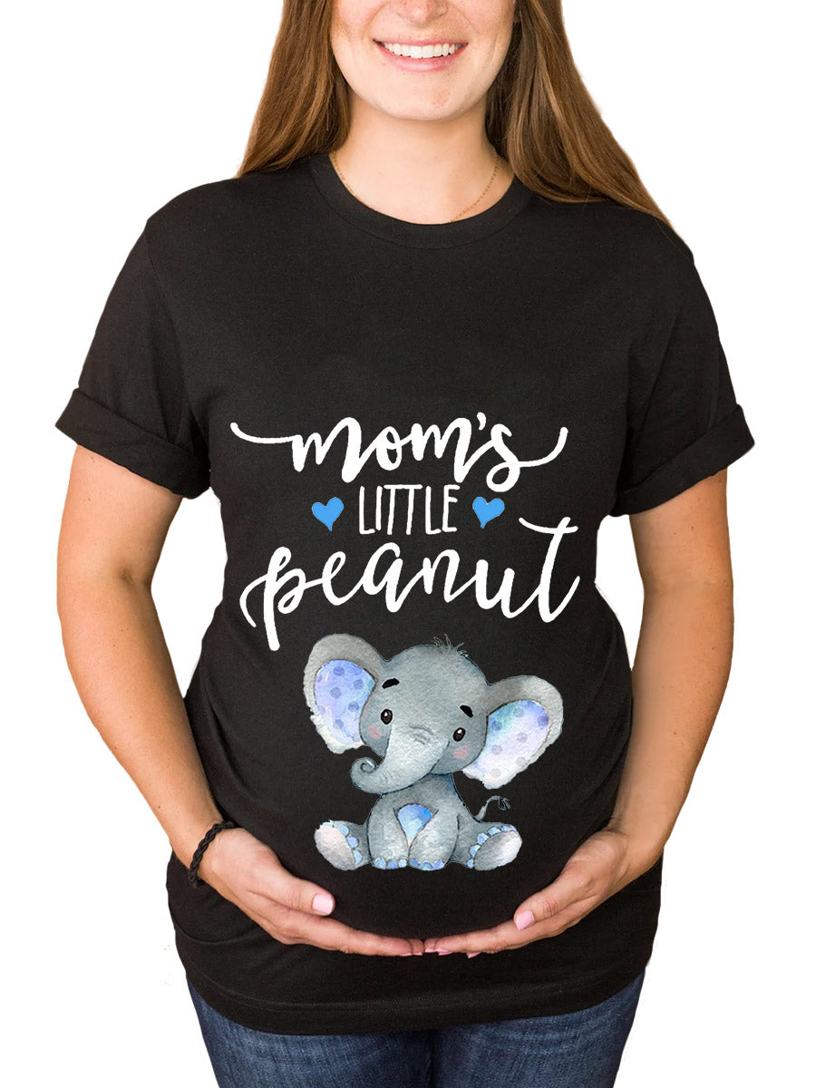 Mom's Little Peanut Maternity Shirt