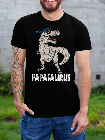 Papasaurus Daddy Shirt