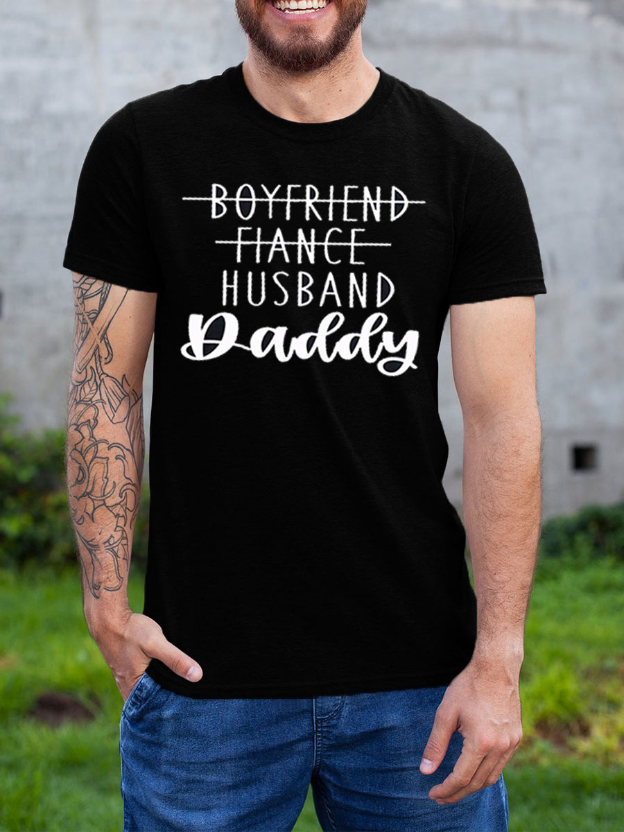 GF/BF To Mommy/Daddy Couple Maternity Shirt