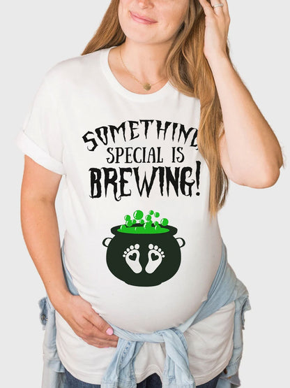 Something Special Is Brewing Maternity Shirt