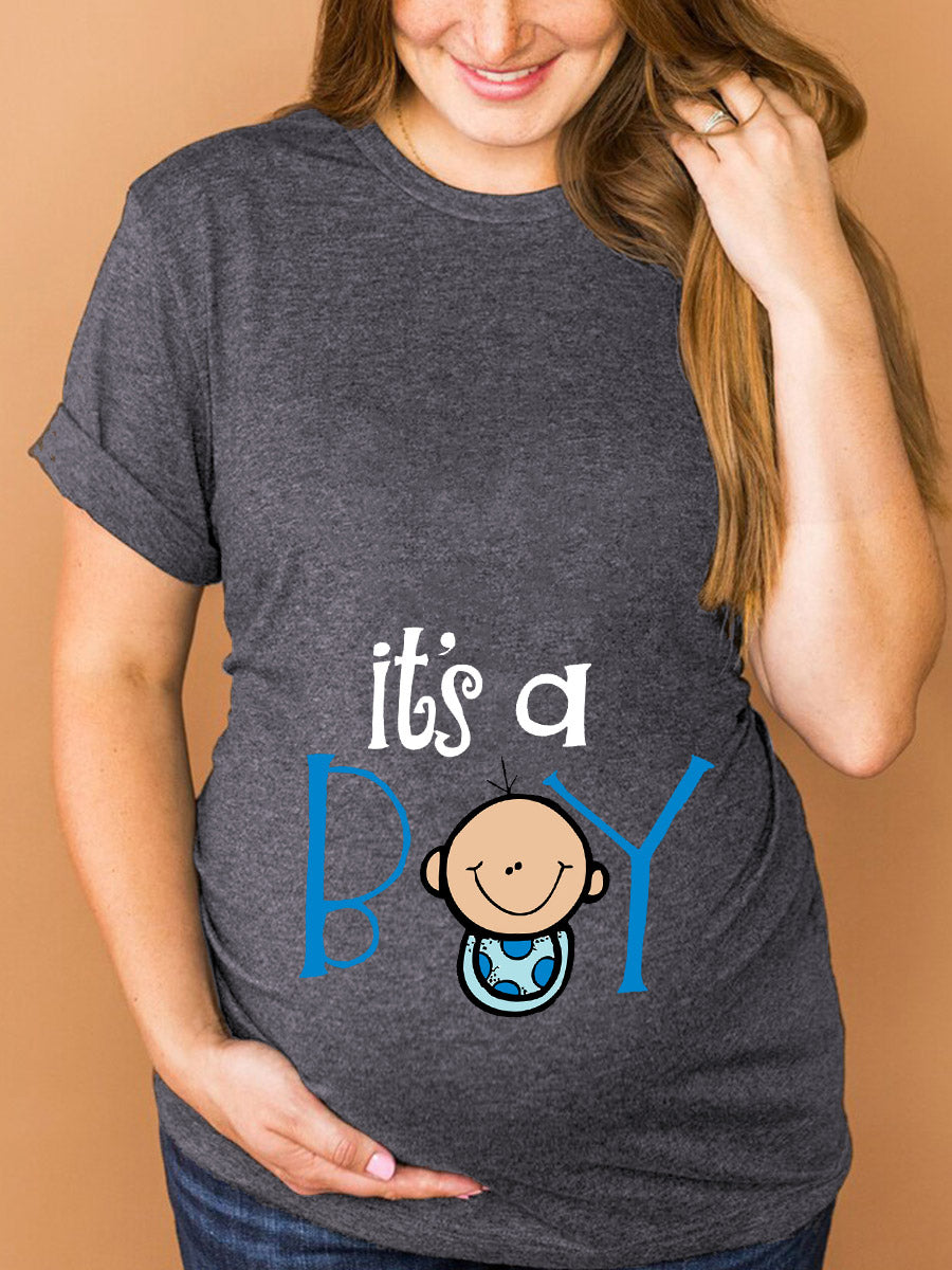 It's a Boy Maternity Shirt