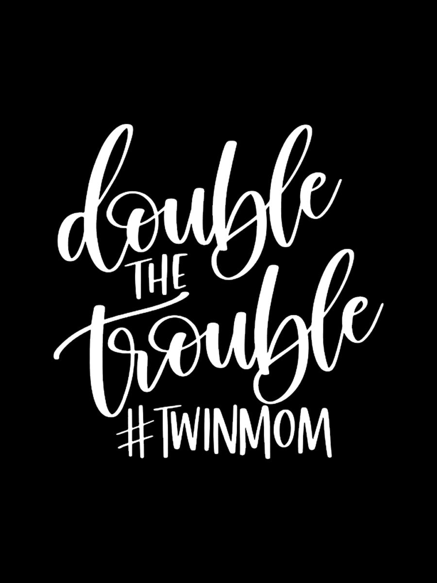 Double The Trouble Maternity Shirt