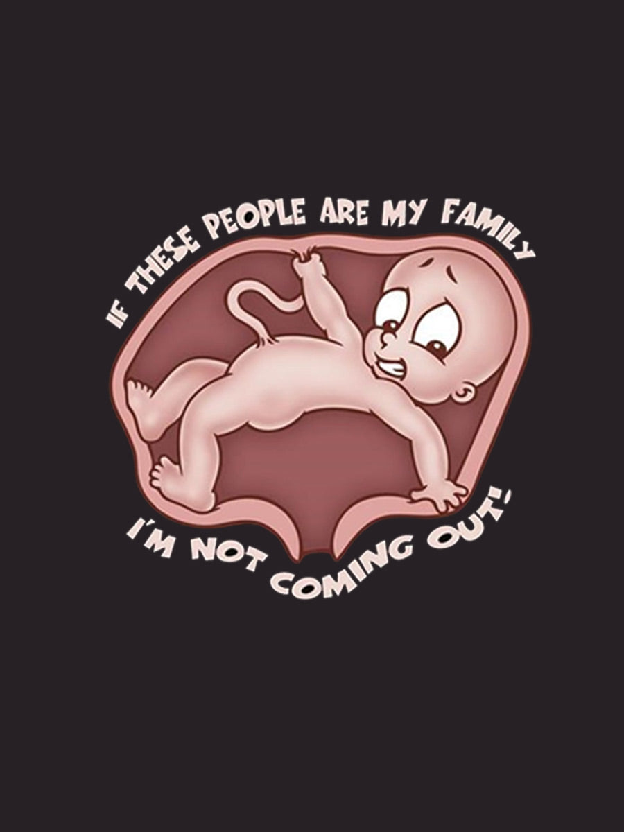 I‘m Not Coming Out Maternity Shirt