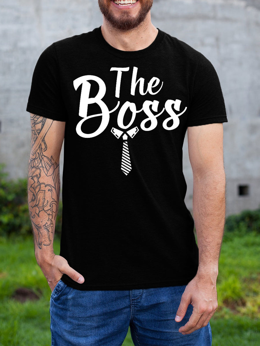 The Real Boss Couple Maternity Shirt