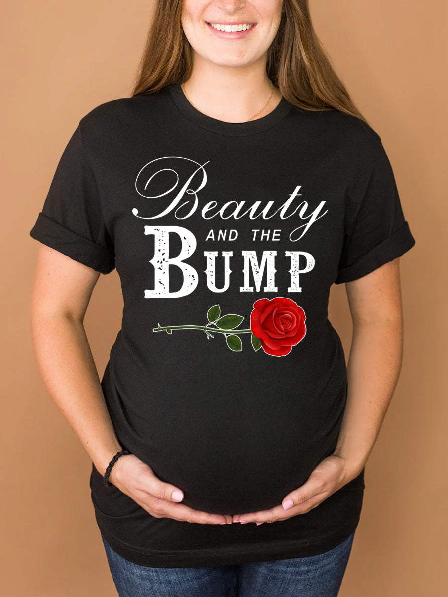 Beauty And The Bump Maternity Sweatshirt